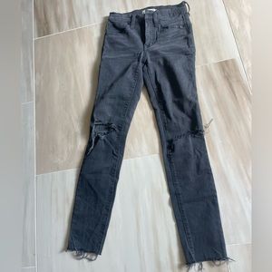Madewell high rise skinny jeans size 24